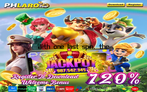 With one last spin, the reels aligned perfectly, and the machine erupted in a symphony of lights and sounds