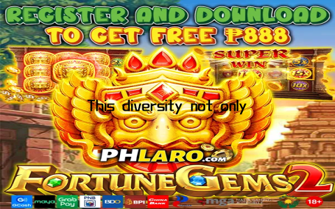 This diversity not only enhances the gaming experience but also keeps players coming back for more